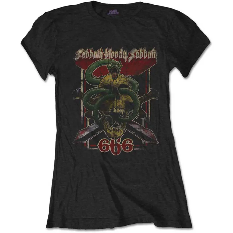 Bloody Sabbath 666 Junior Top sold by Rockabilia