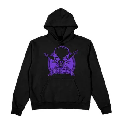 Purple Skull Logo Hooded Sweatshirt sold by Rockabilia
