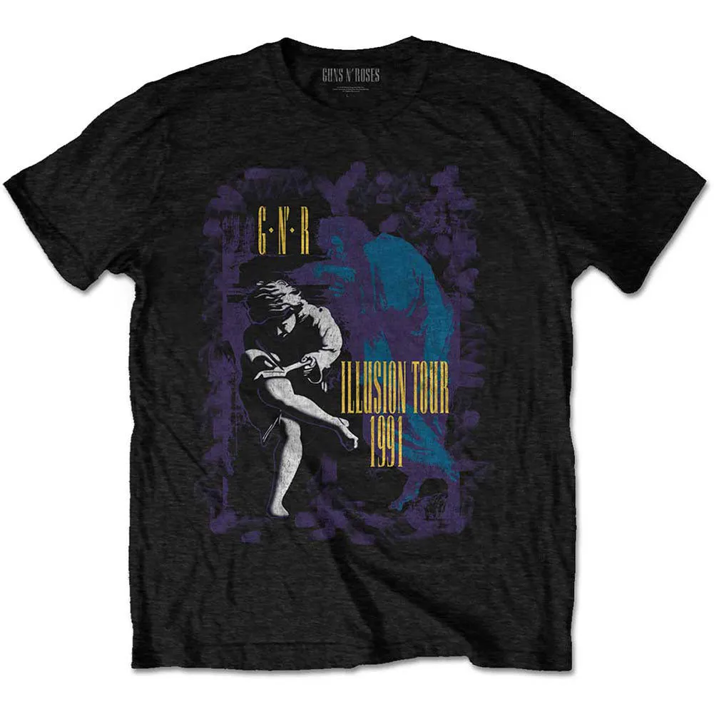 Illusion Tour '91 Slim Fit T-shirt sold by Rockabilia