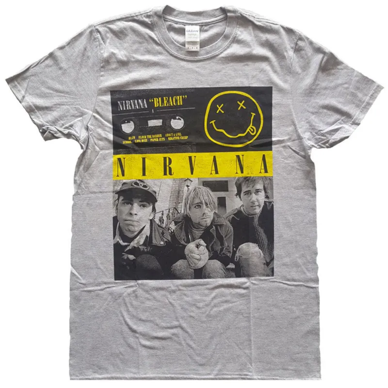 Bleach Cassettes Slim Fit T-shirt sold by Rockabilia