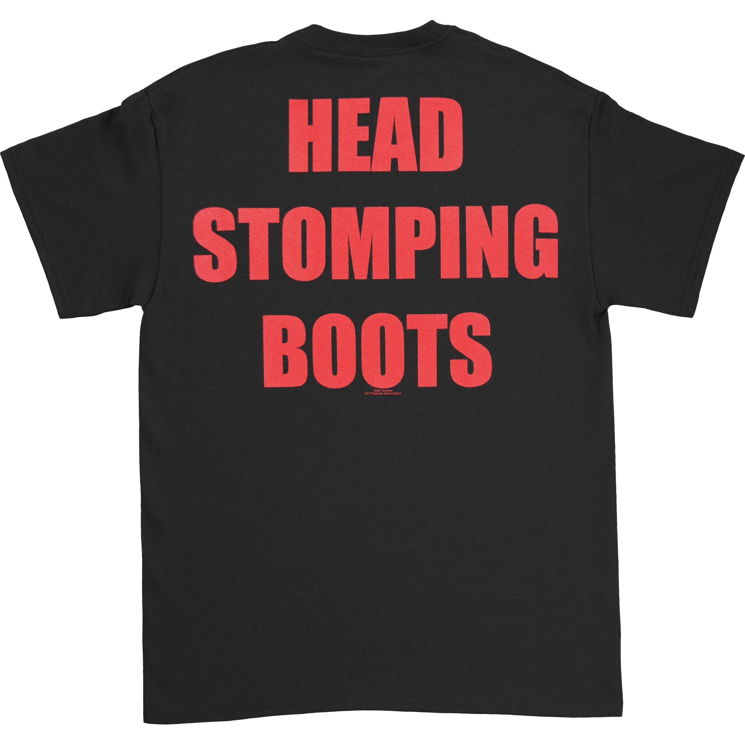 Head Stomping Boots T-shirt sold by Rockabilia product image thumbnail 2