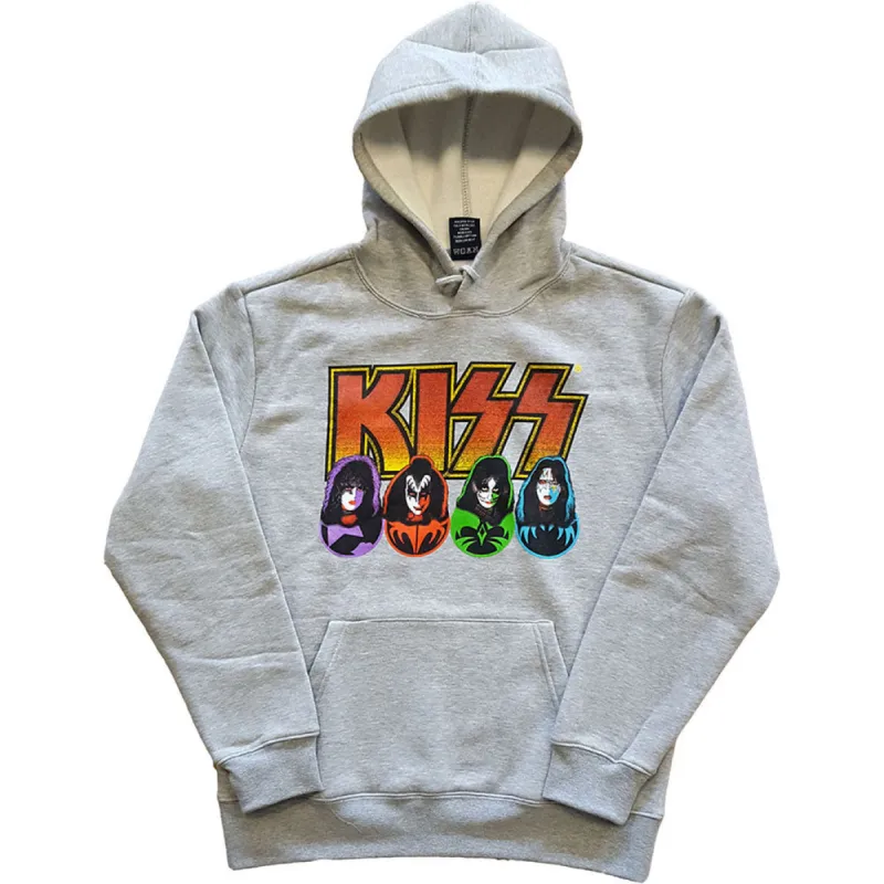Logo, Faces & Icons Hooded Sweatshirt sold by Rockabilia