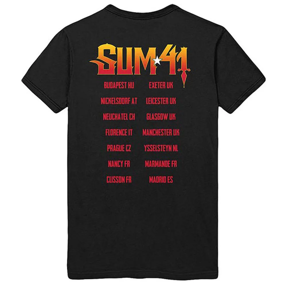 Out For Blood (Back Print) Slim Fit T-shirt sold by Rockabilia product image thumbnail 2