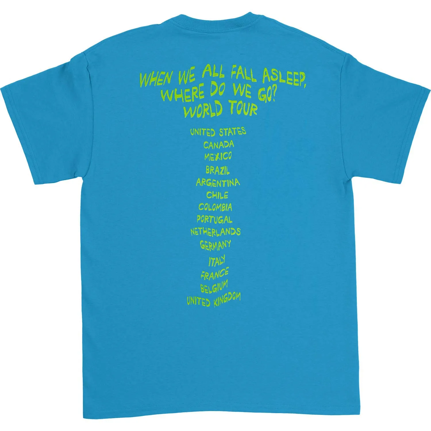 World Tour T-shirt sold by Rockabilia product image thumbnail 2