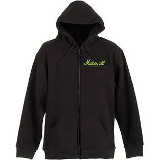 Green Logo Zippered Hooded Sweatshirt sold by Rockabilia