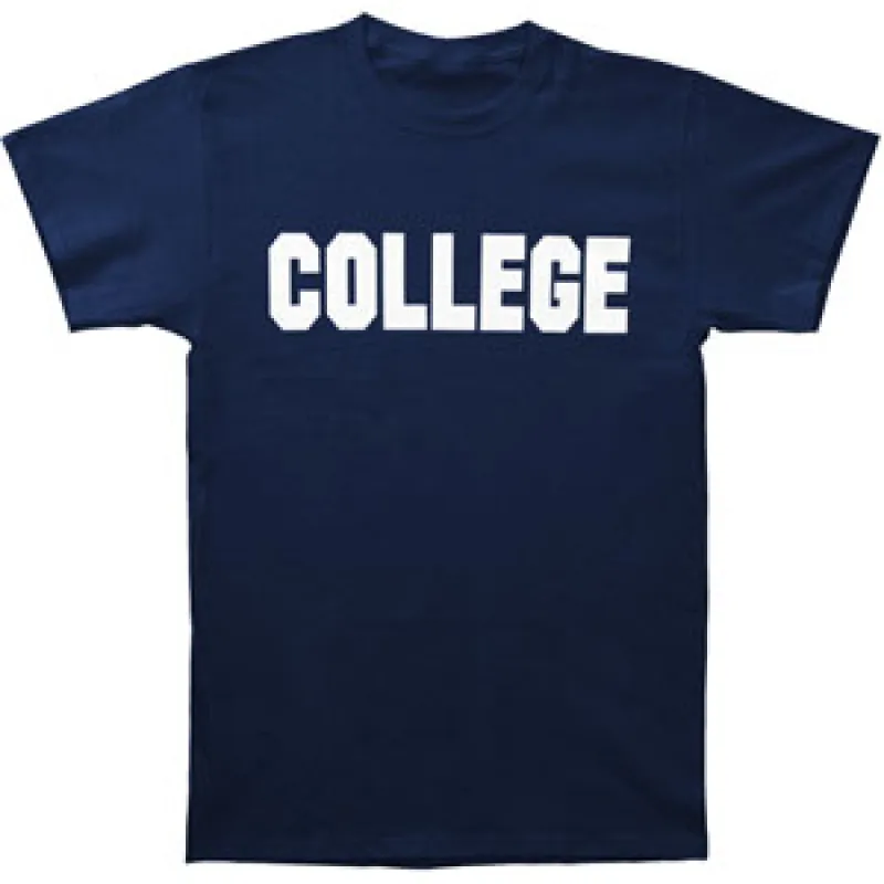 College T-shirt sold by Rockabilia