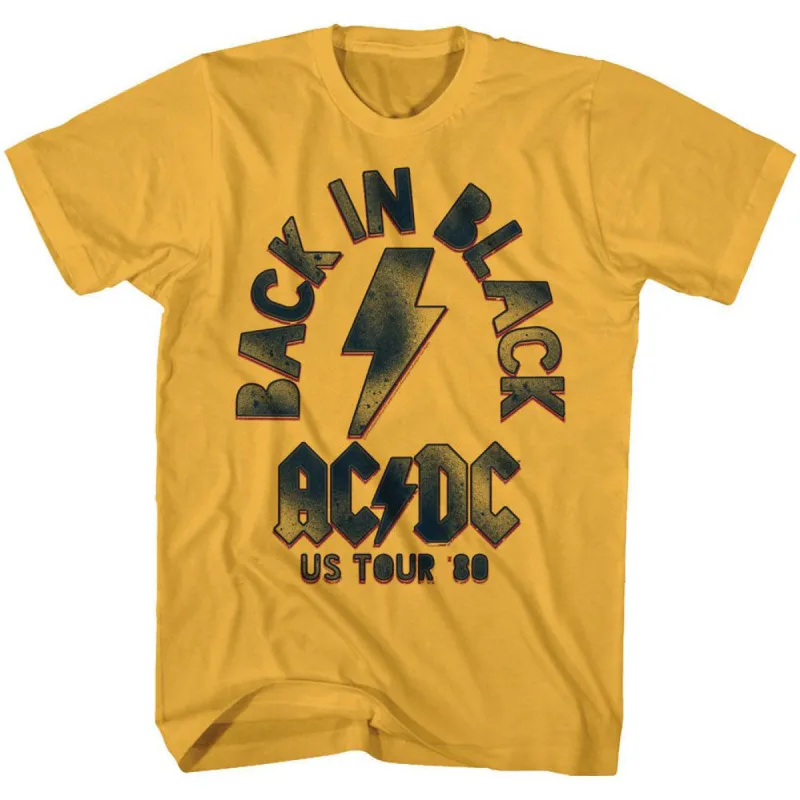 Back In Black T-shirt sold by Rockabilia