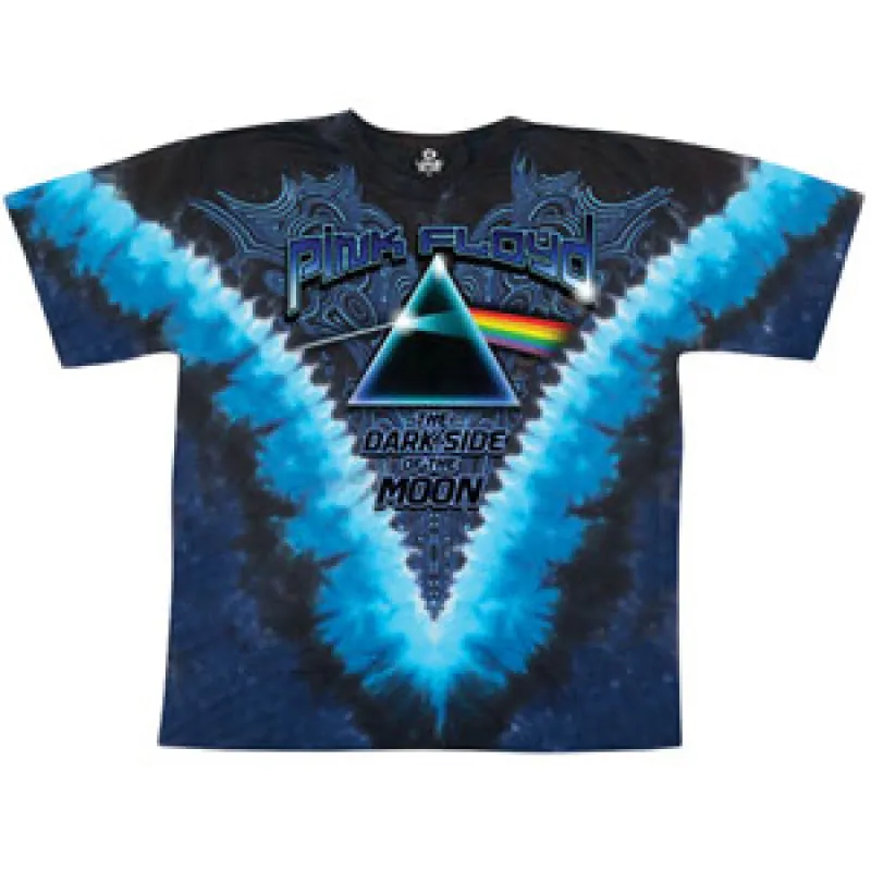 Dark Side Of The Moon Tie Dye T-shirt sold by Rockabilia