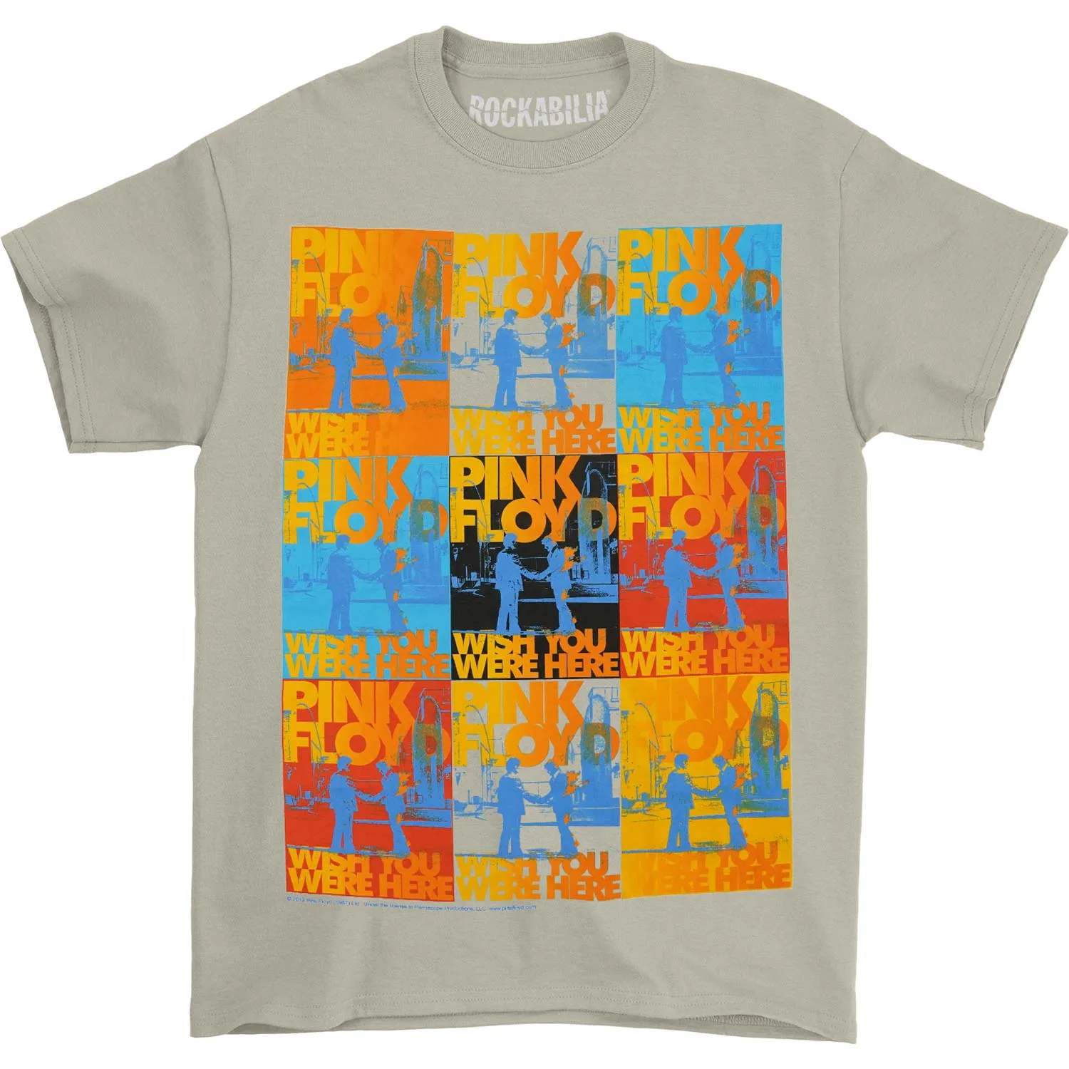 Nine Handshaking T-shirt sold by Rockabilia