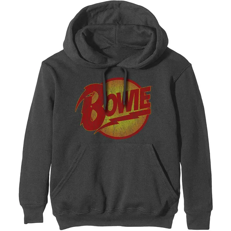 Vintage Diamond Dogs Logo Hooded Sweatshirt sold by Rockabilia
