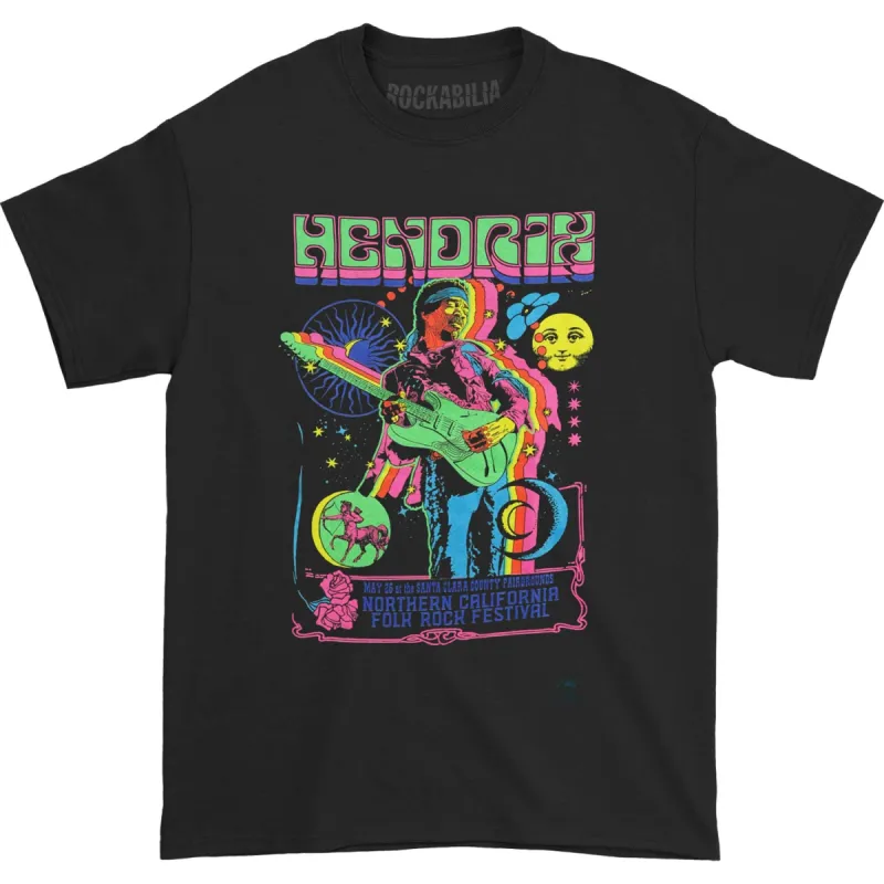 Guitar Blacklight T-shirt sold by Rockabilia