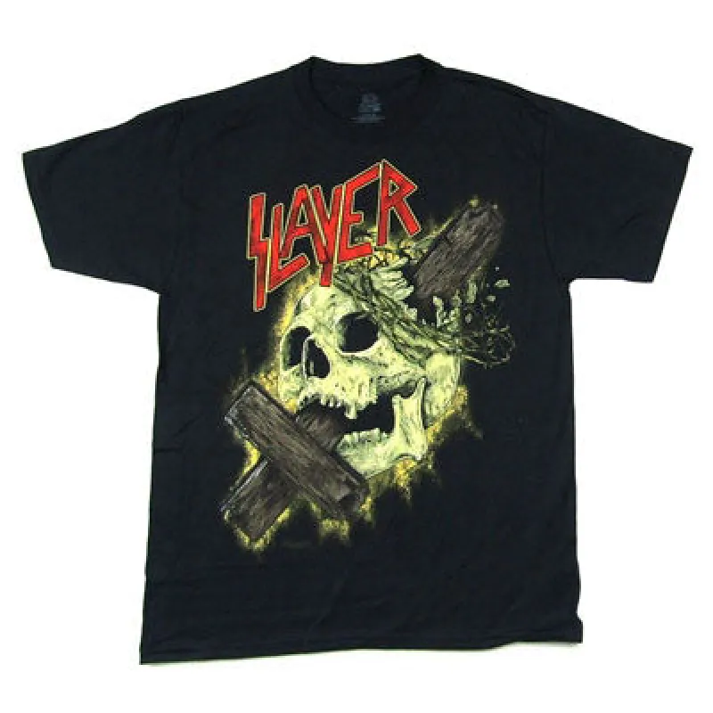 Cross Through Skull 2015 Tour T-shirt sold by Rockabilia