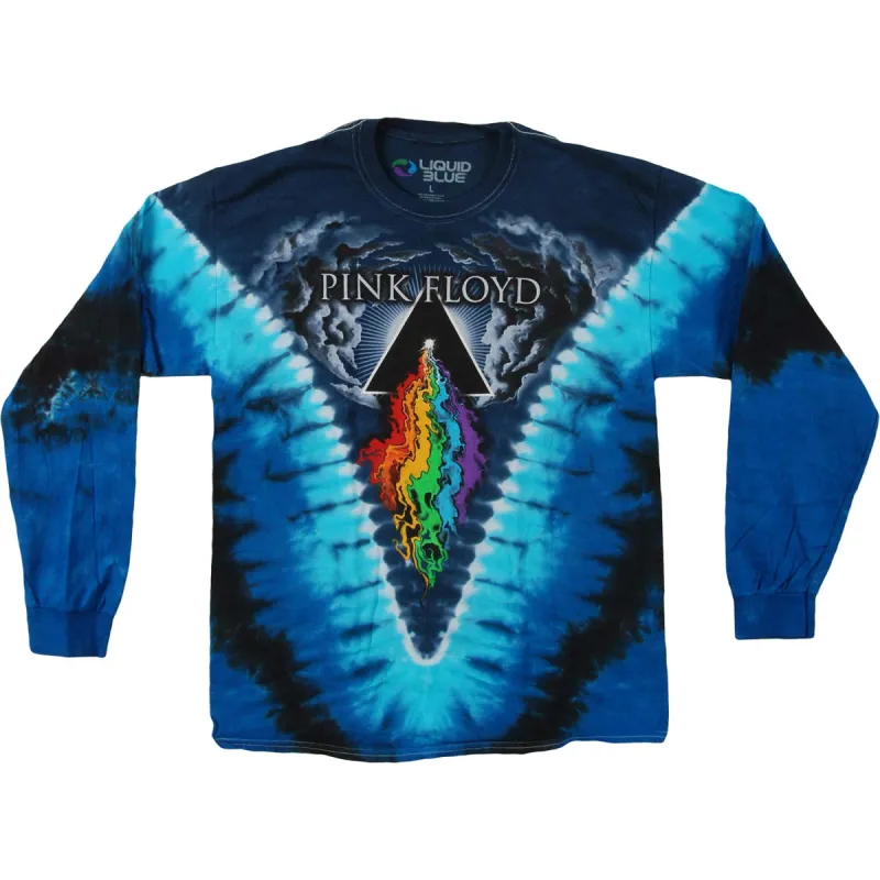 Prism River Tie Dye Long Sleeve made by Pink Floyd