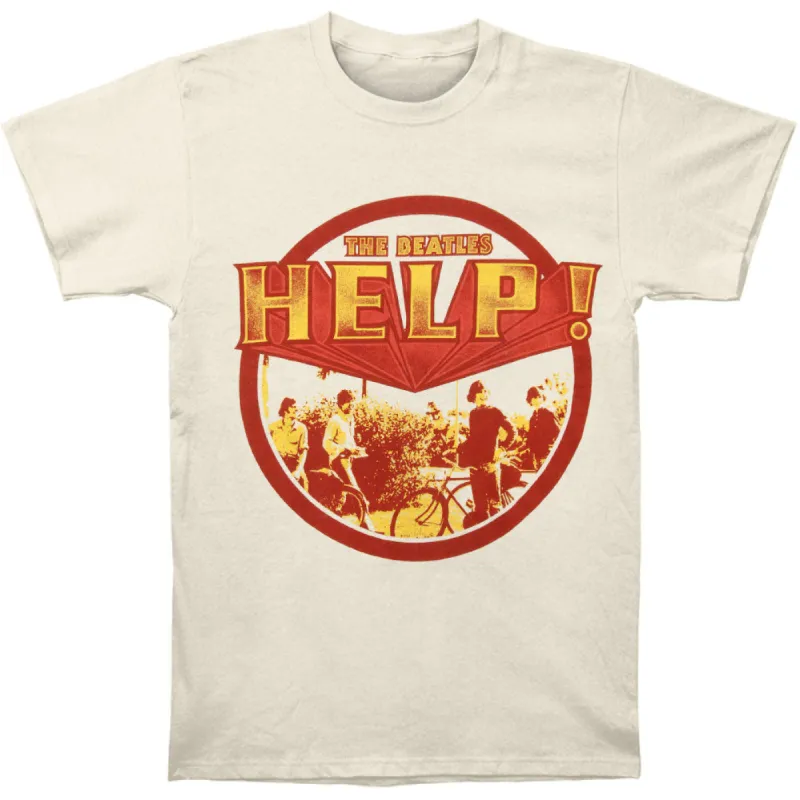 Help Circle Slim Fit T-shirt made by The Beatles