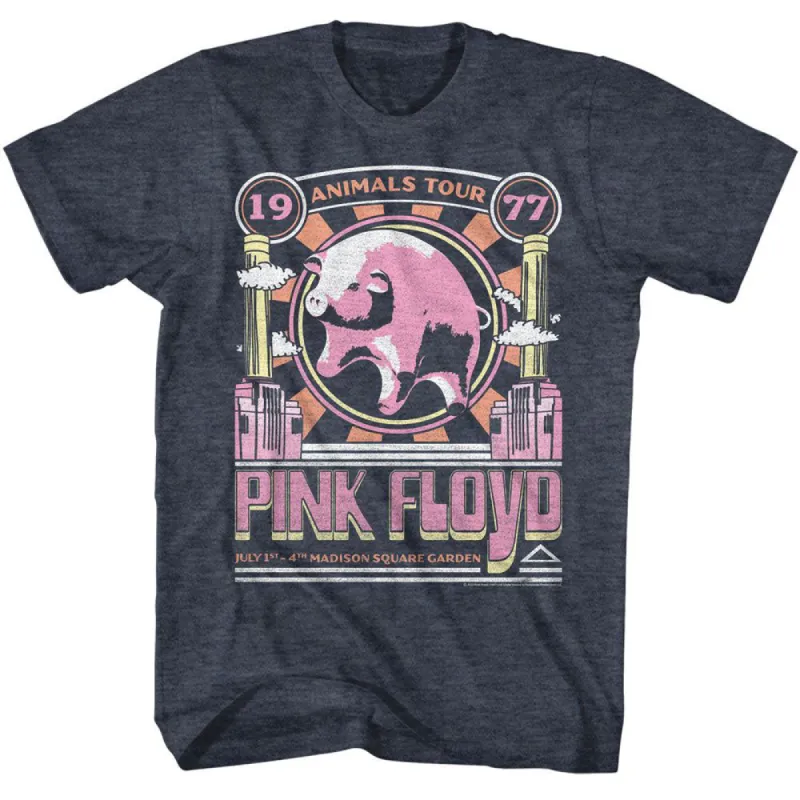 Pink Floyd Animals Tour 1977 T-shirt sold by Rockabilia