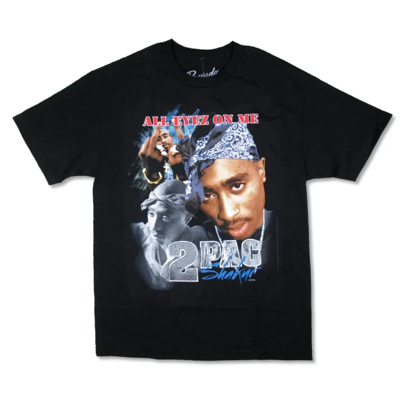 All Eyez Collage T-shirt sold by Rockabilia
