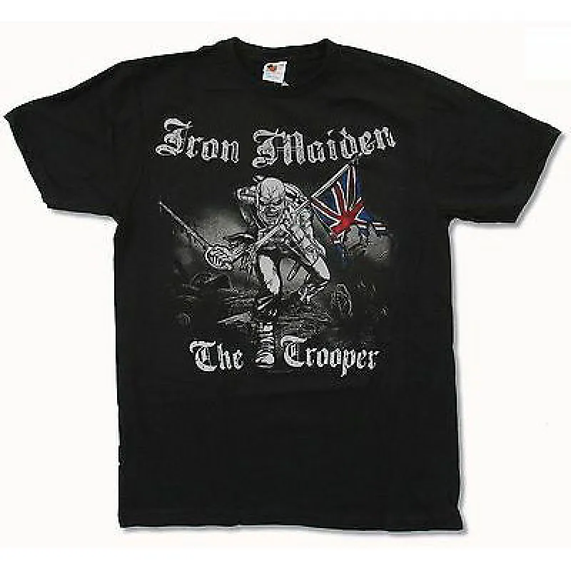 Trooper Sketched T-shirt sold by Rockabilia