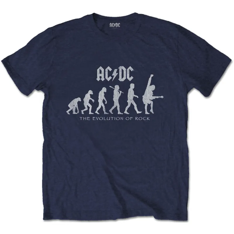 Evolution Of Rock T-shirt sold by Rockabilia