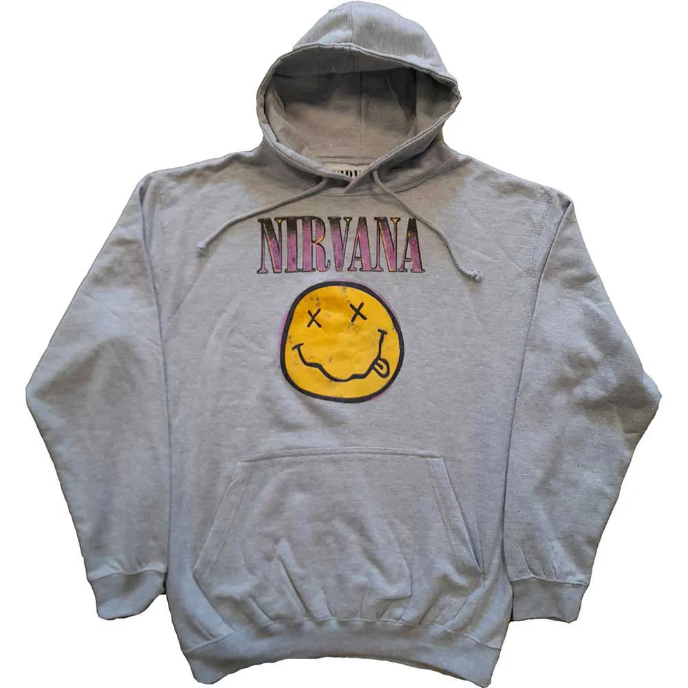 Xerox Smiley Pink Hooded Sweatshirt sold by Rockabilia