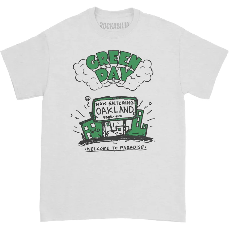 Welcome to Paradise Slim Fit T-shirt made by Green Day