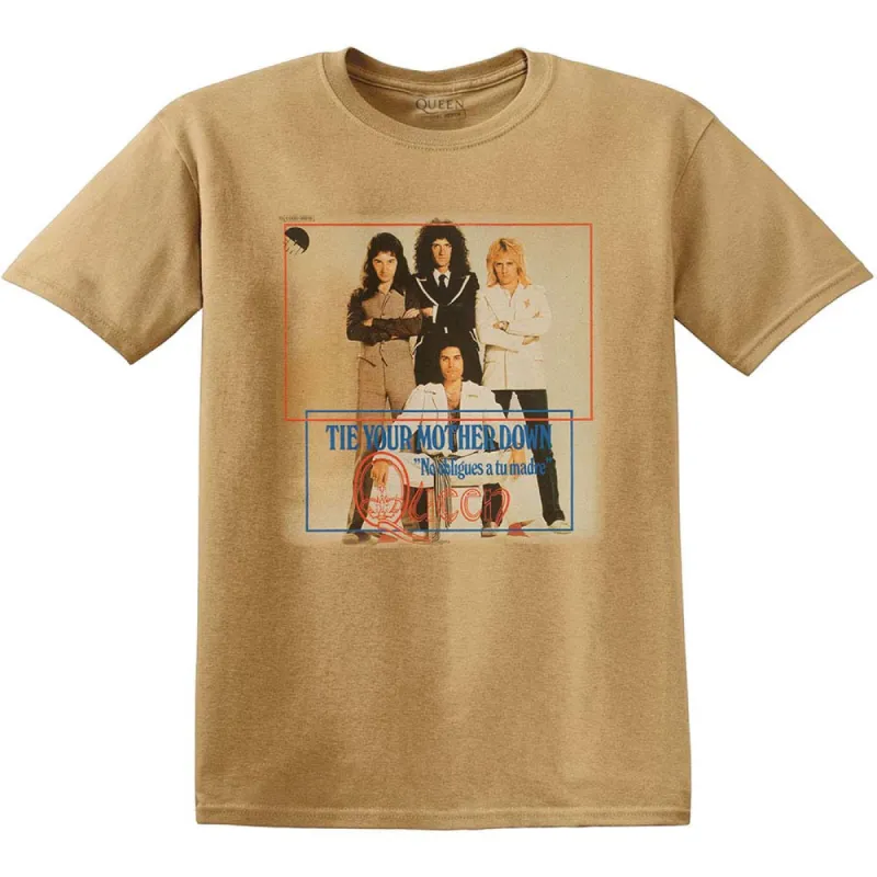Tie Your Mother Down Slim Fit T-shirt sold by Rockabilia