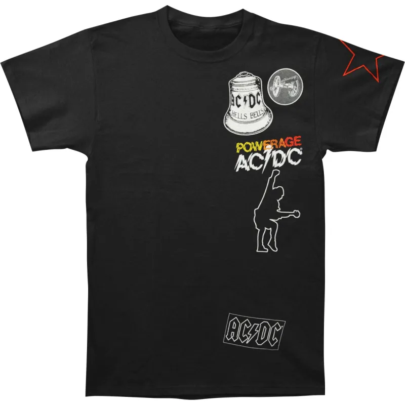 Screen Print on Black Tee T-shirt sold by Rockabilia