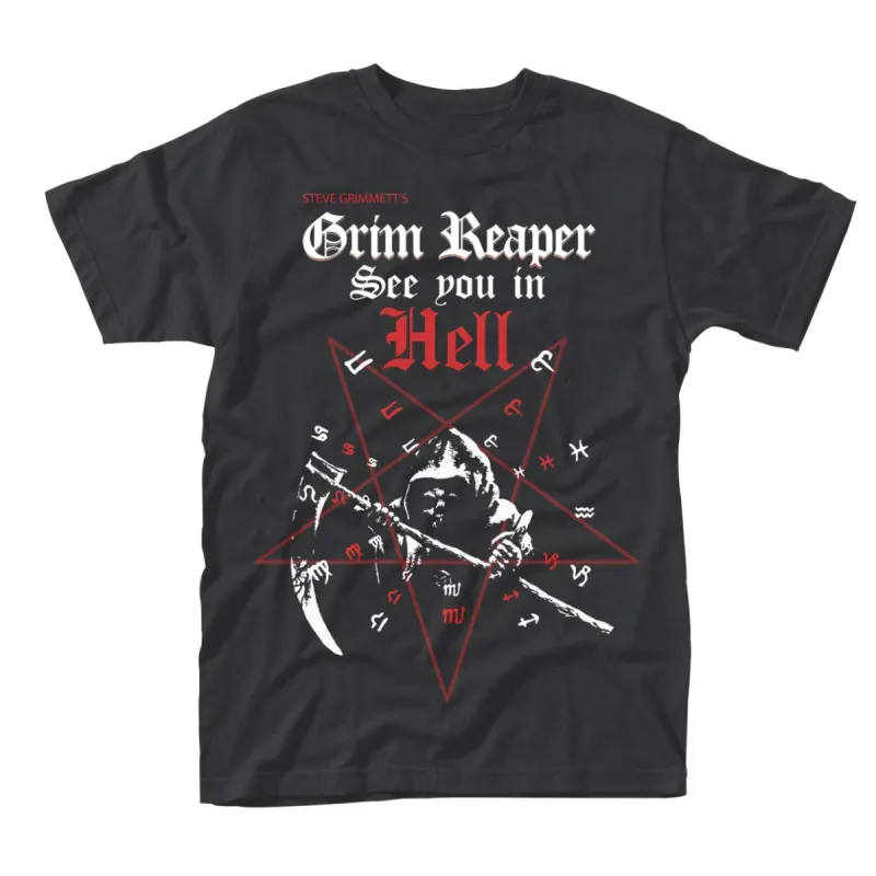 See You In Hell T-shirt sold by Rockabilia