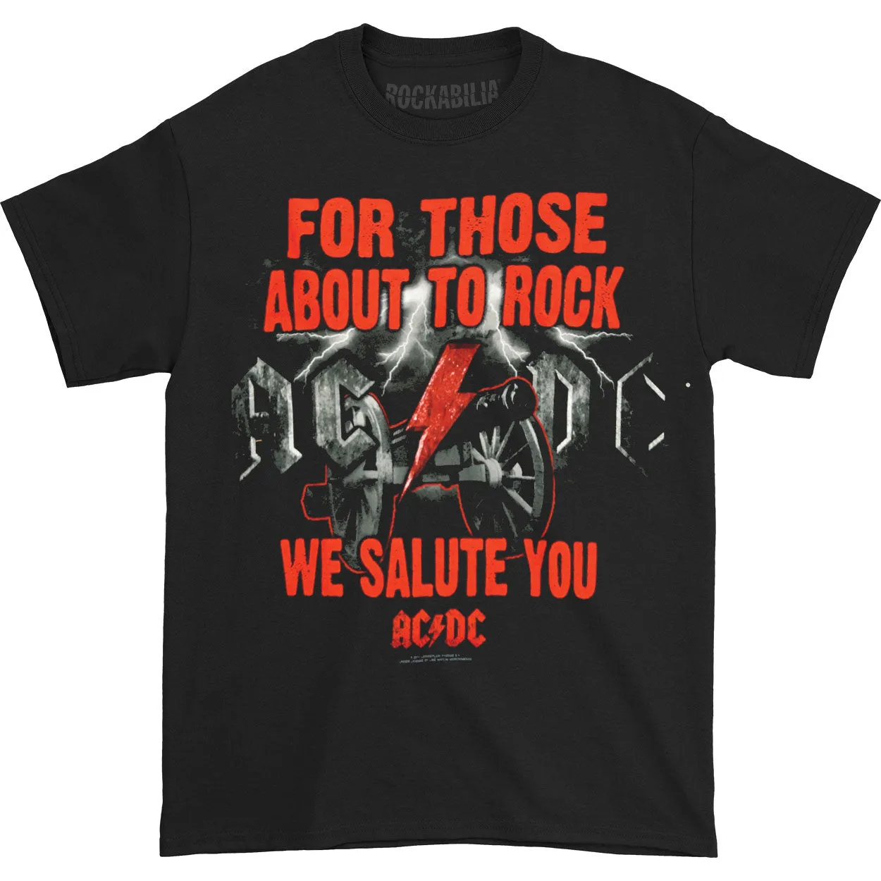 We Salute You T-shirt sold by Rockabilia