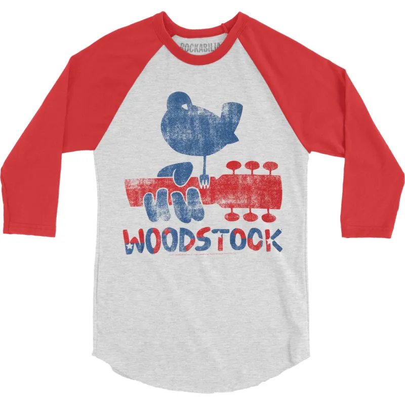 Dove & Guitar Baseball Jersey sold by Rockabilia