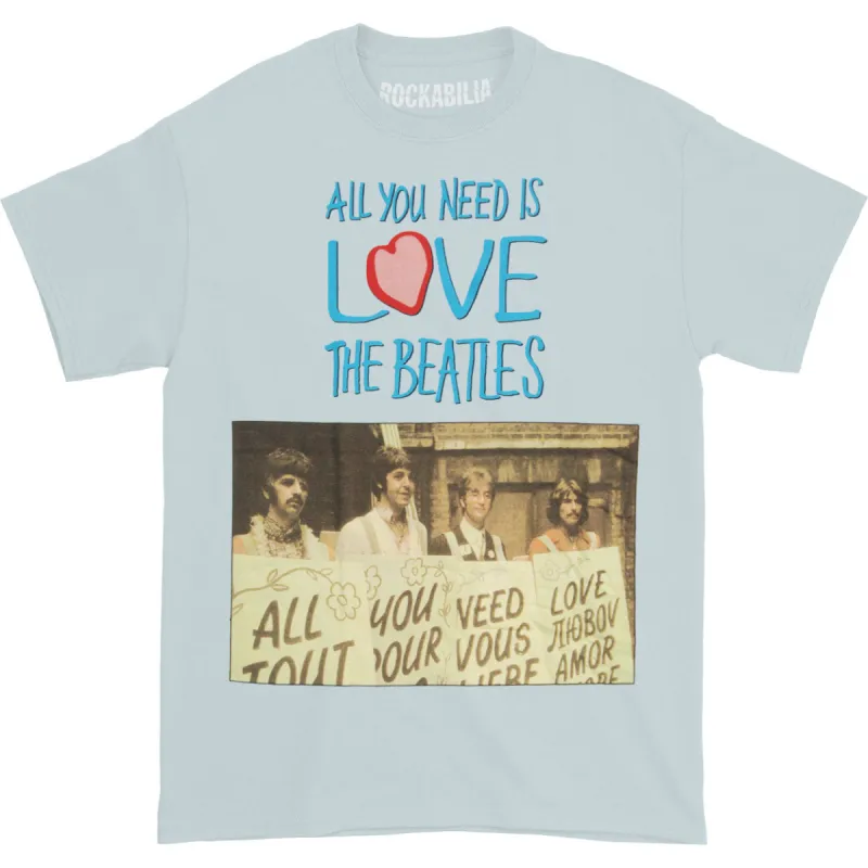 All You Need Is Love Play Cards T-shirt sold by Rockabilia