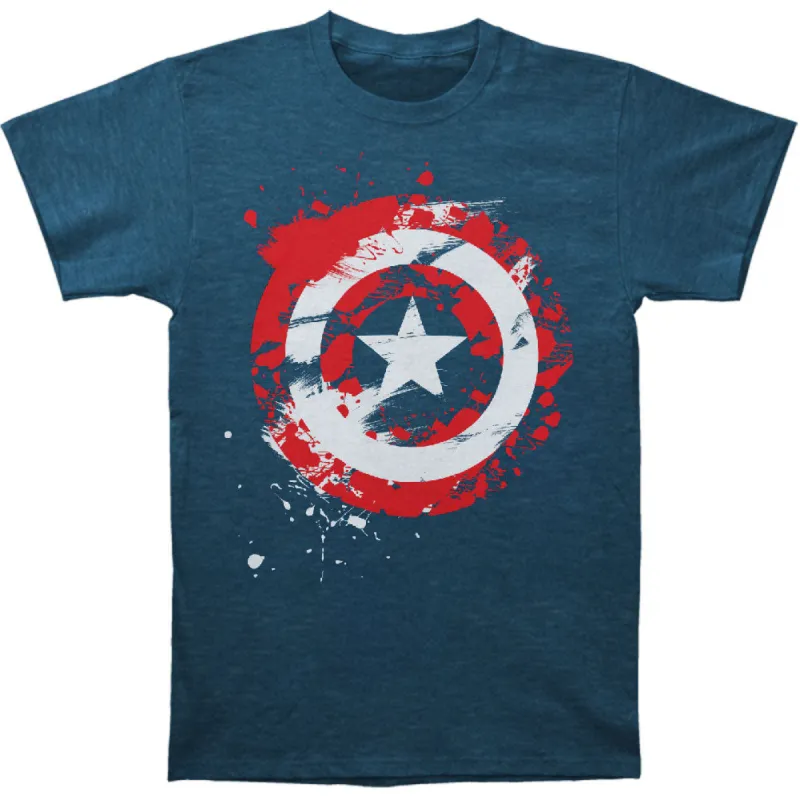 Captain Logo Paint T-shirt sold by Rockabilia