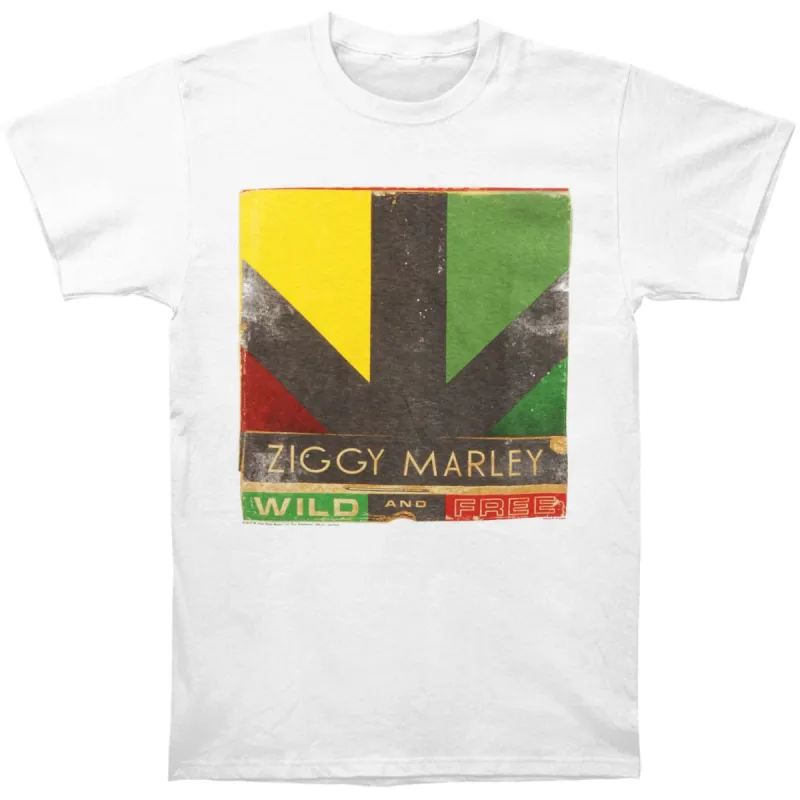 Wild & Free Logo Slim Fit T-shirt sold by Rockabilia