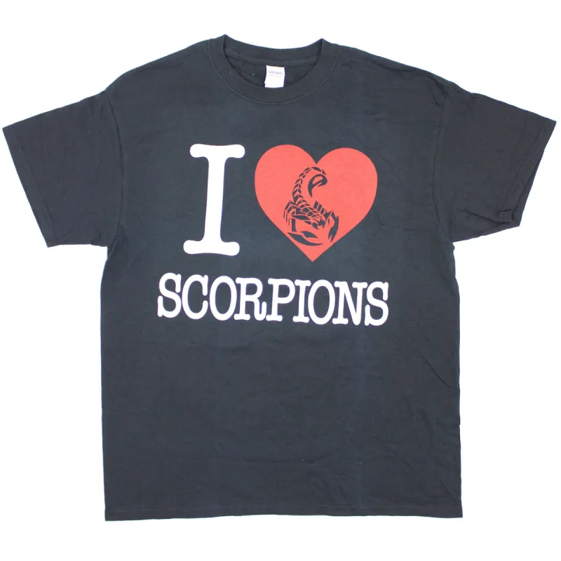 I Heart Scorpions T-shirt sold by Rockabilia