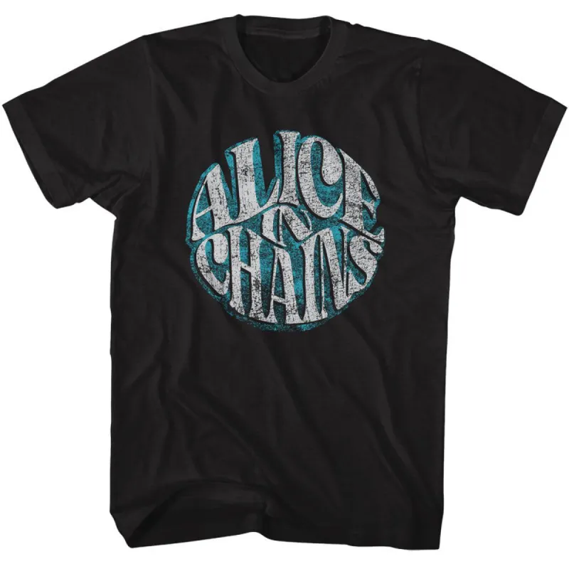 Alice In Chains Circle Text T-shirt sold by Rockabilia