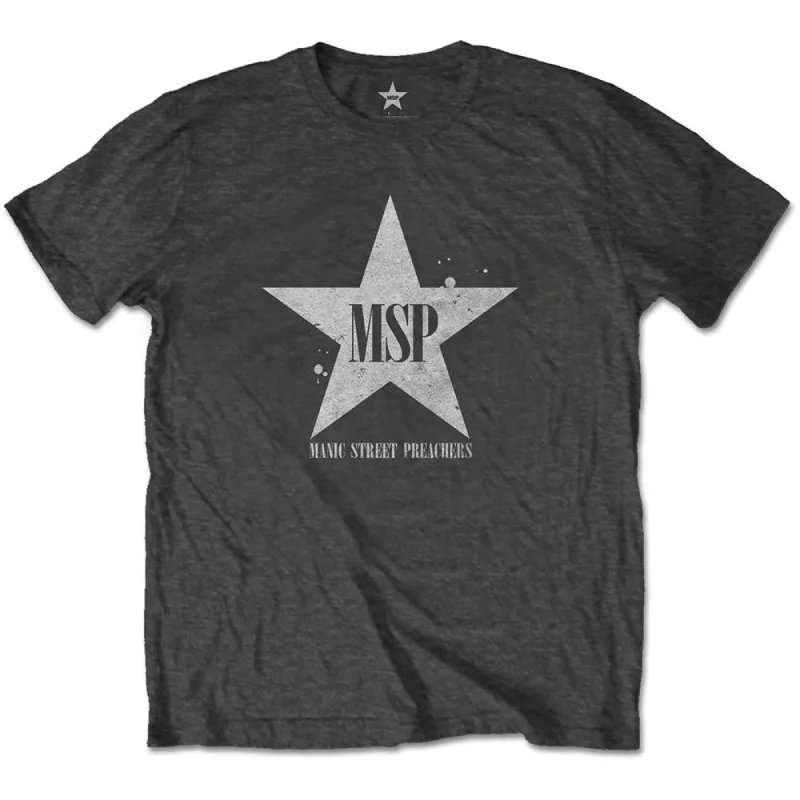 Classic Distressed Star T-shirt sold by Rockabilia