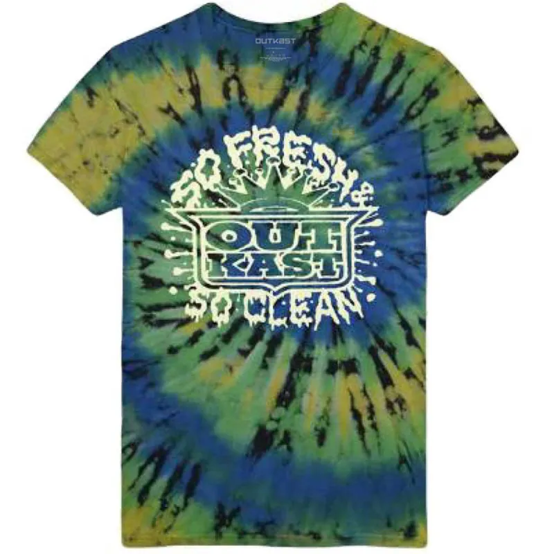 So Fresh (Dip-Dye) Tie Dye T-shirt sold by Rockabilia