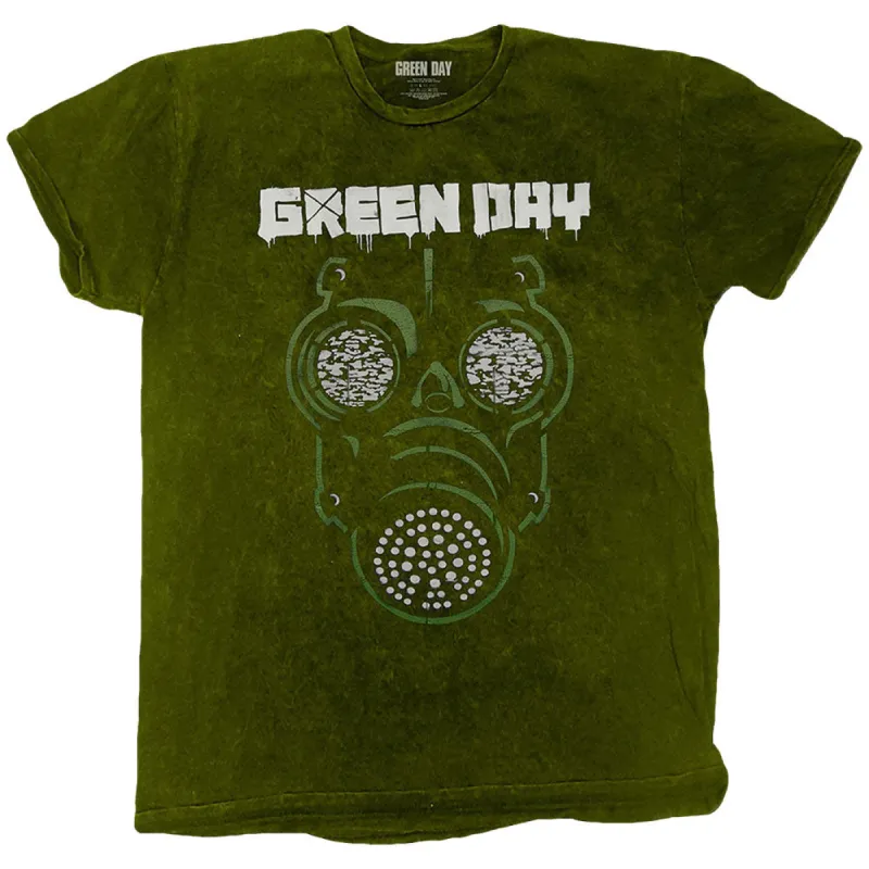 Gas Mask (Dip-Dye) Tie Dye T-shirt sold by Rockabilia