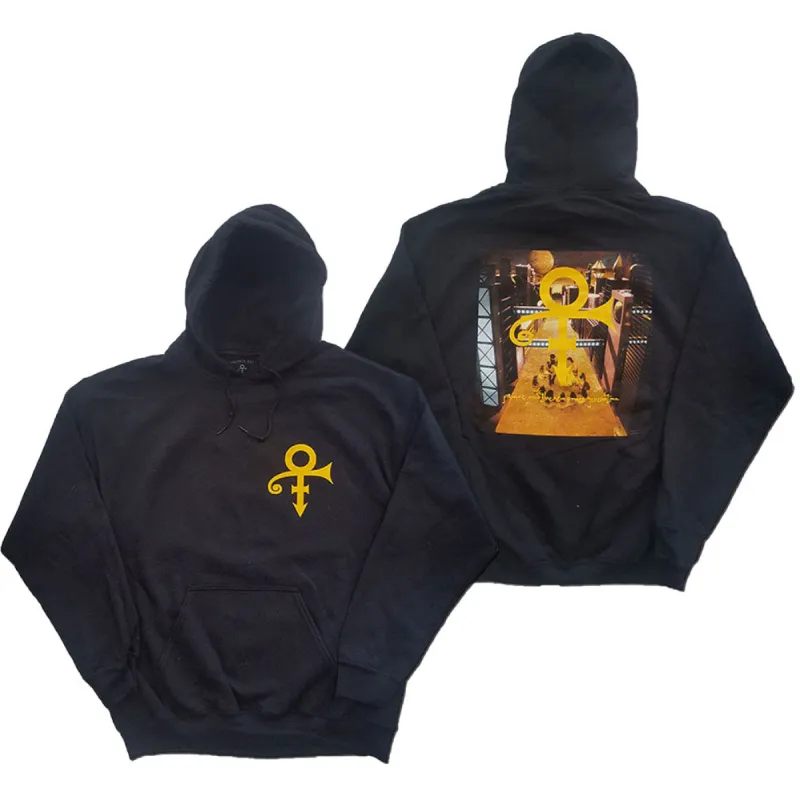Love Symbol (Back Print) Hooded Sweatshirt sold by Rockabilia