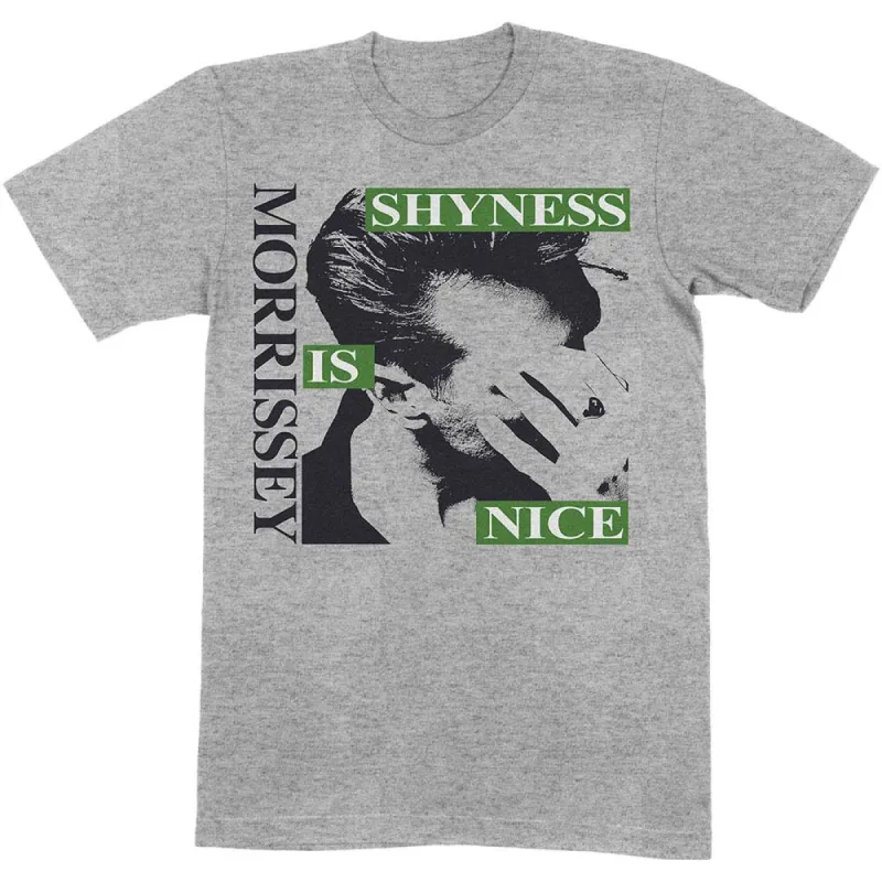 Shyness Is Nice Slim Fit T-shirt made by Rockabilia