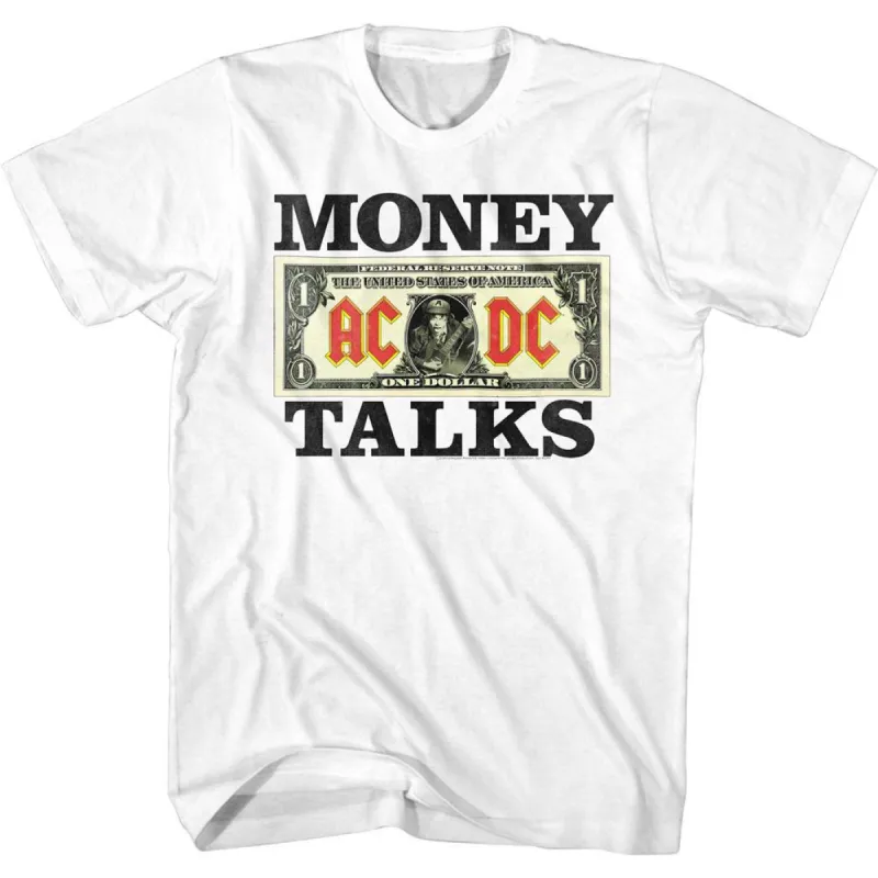 Moneytalks T-shirt sold by Rockabilia