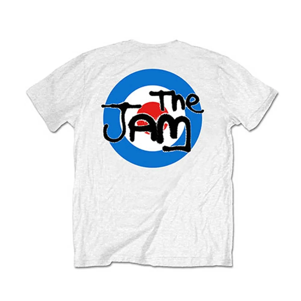 Target Logo (Back Print/Retail Pack) Slim Fit T-shirt sold by Rockabilia product image thumbnail 2