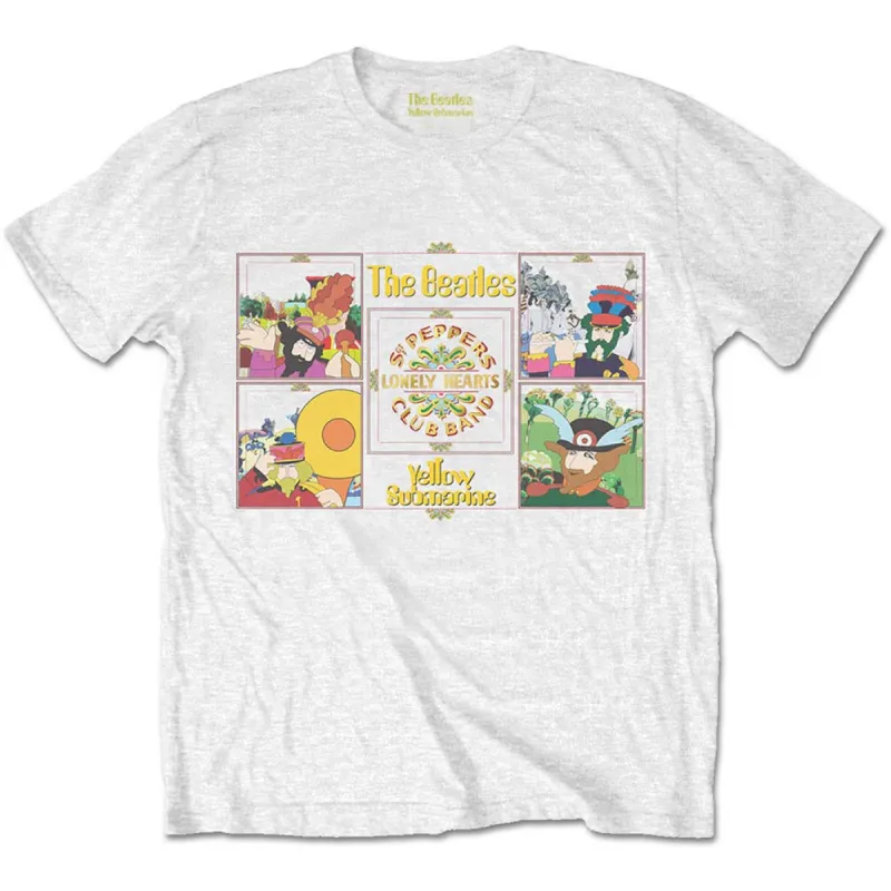 Kith for The Beatles Yellow Submarine Vintage Tee - Sandrift