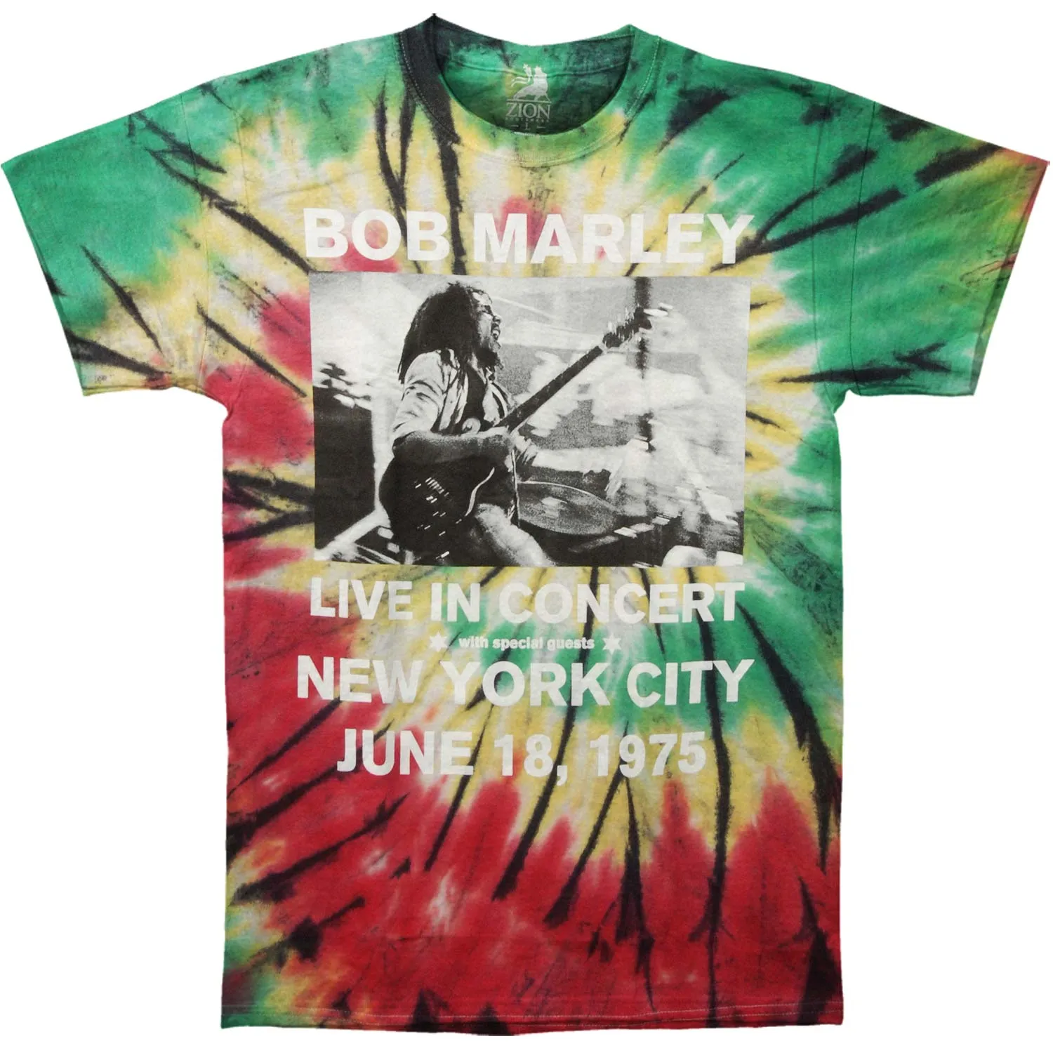 Live In NYC Tie Dye T-shirt sold by Rockabilia
