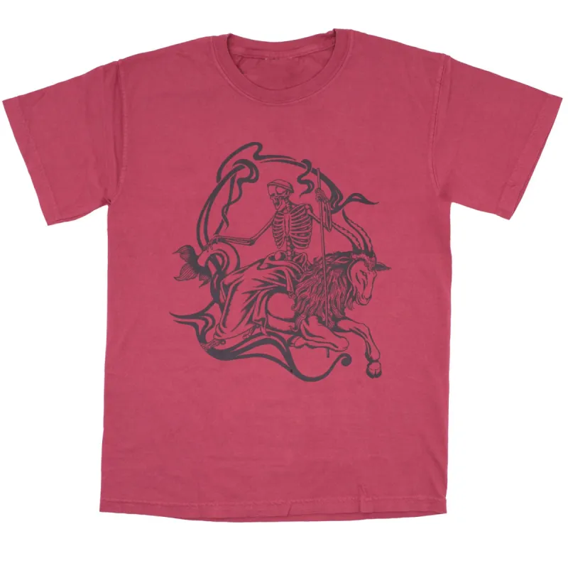 Black & Red Skeleton Art Limited Edition T-shirt sold by Rockabilia