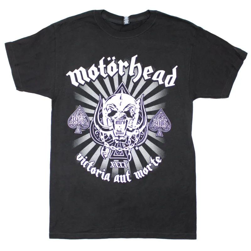 Victoria Aut Morte 1975 2015 T-shirt sold by Rockabilia