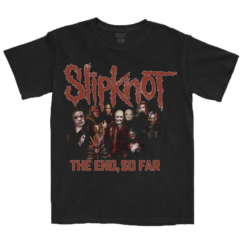 The End, So Far Group Photo T-shirt sold by Rockabilia