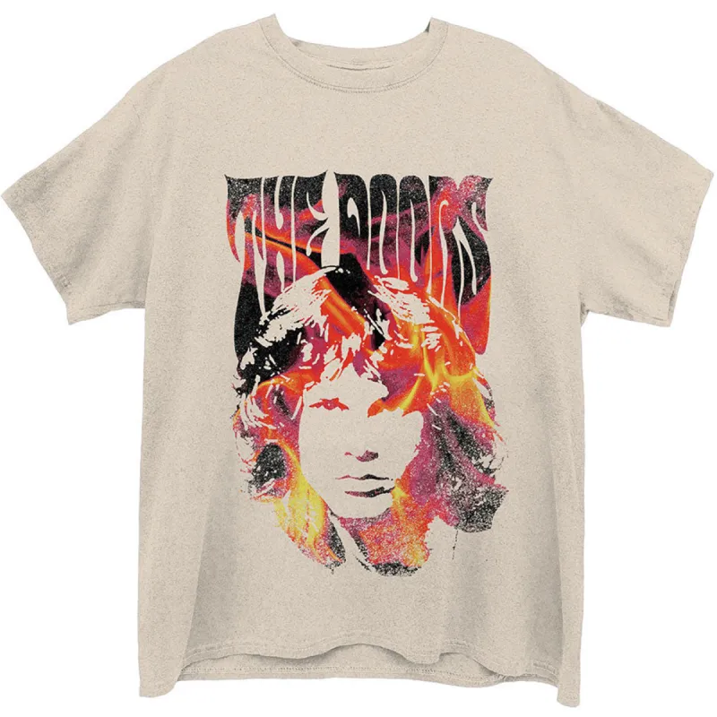 Jim Face Fire Slim Fit T-shirt sold by Rockabilia