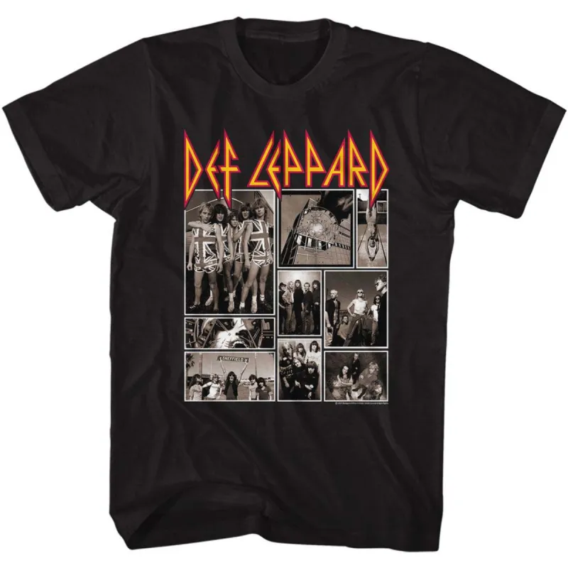 Def Collage T-shirt sold by Rockabilia
