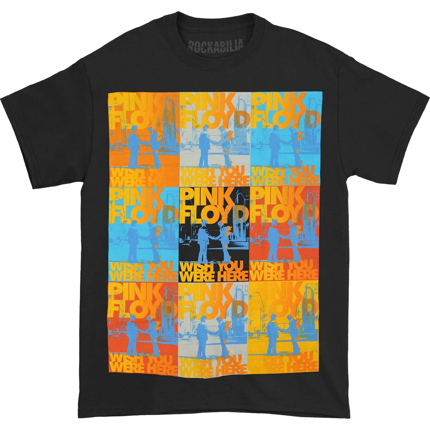 Nine Handshaking T-shirt sold by Rockabilia