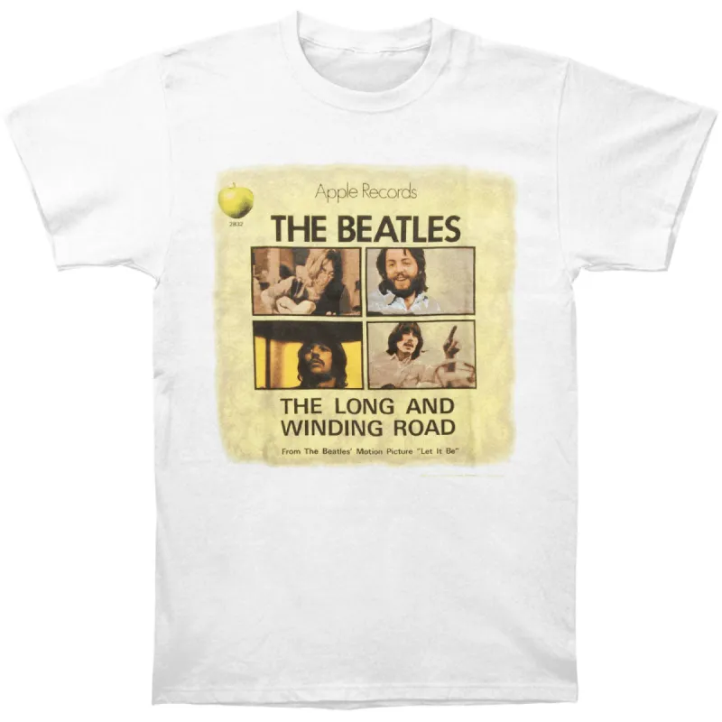 Long And Winding Road Vintage T-shirt sold by Rockabilia